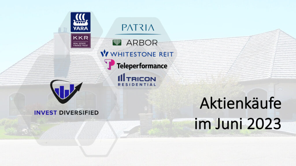 aktienkäufe im juni 2023